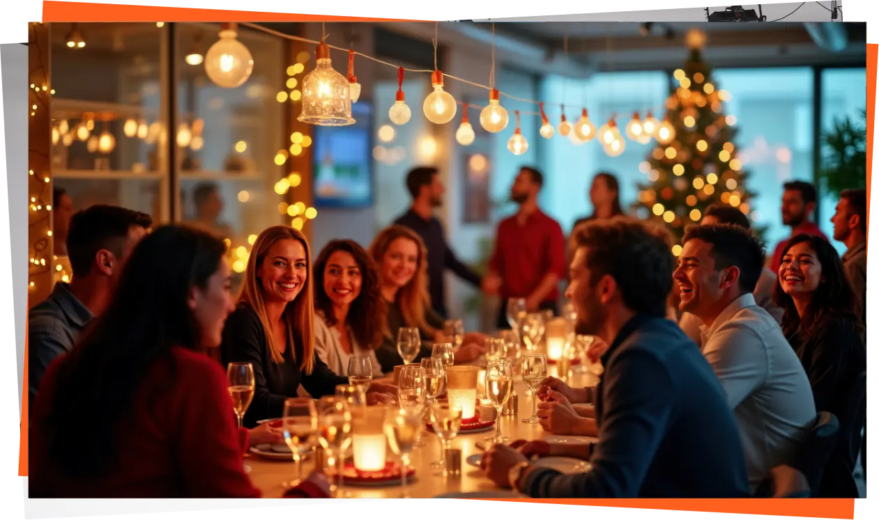 Beisammen Weihnachten Team